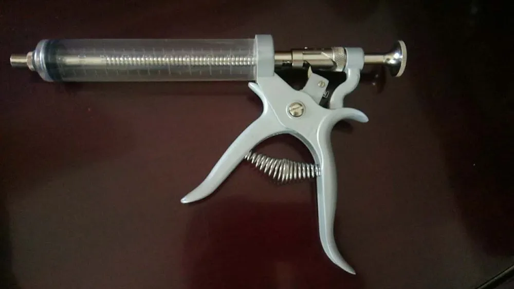 50ml Continuous Veterinary Automatic Syringe,Veterinary Syringe Gun