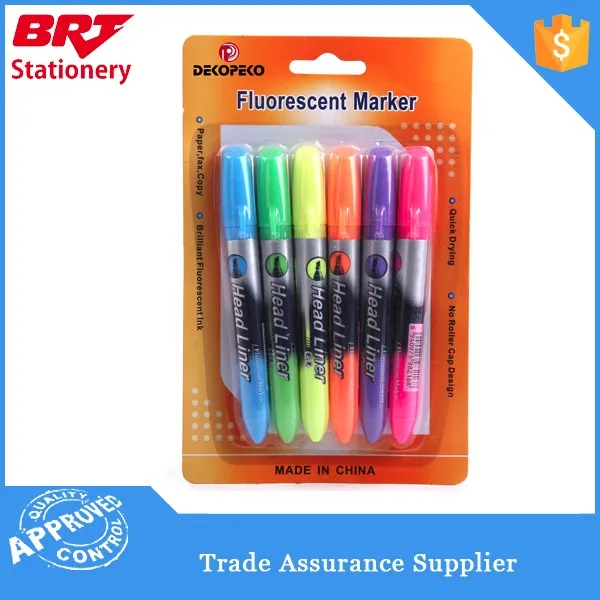 Five Colors Back To School Highlighter Sets Buy School Highlighter