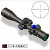 Discovery new design HI 4-14X44SF FFP Glass Etched Reticle Side Parallx adjustment Hunting Scopes with bubble level scope