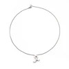 BX-040 Silver Plated Women Different Types Of Necklace Chains Jewelry Diamonds