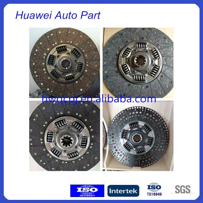 Used  truck parts clutch disc assembly for eaton howo hino