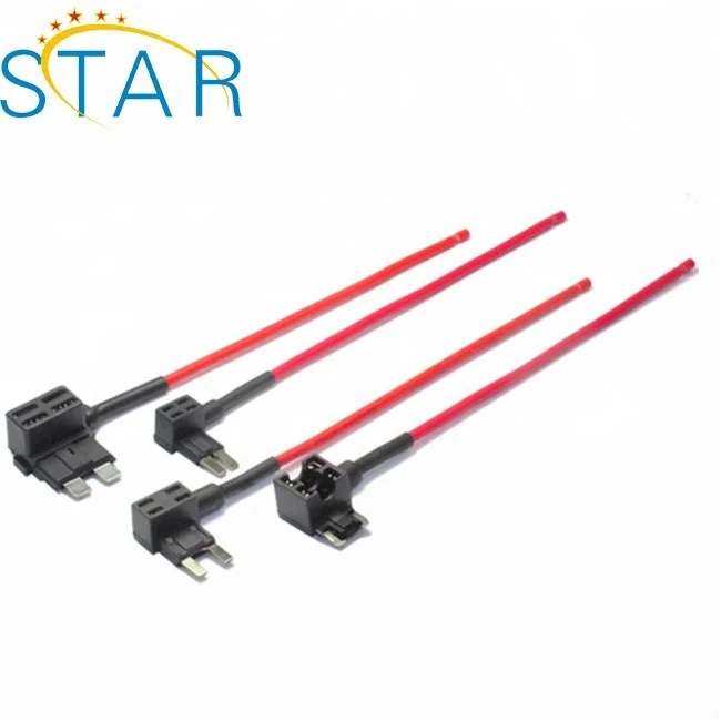 Auto Add-A-Circuit Fuse TAP Adapter Fuse Holder With Low Profile Mini Blade Fuse - ANKUX.COM