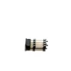 Pitch 2.0mm Pin header connector SMT Dual row 8 Positions right angle Gold Flash With positioning column and cover
