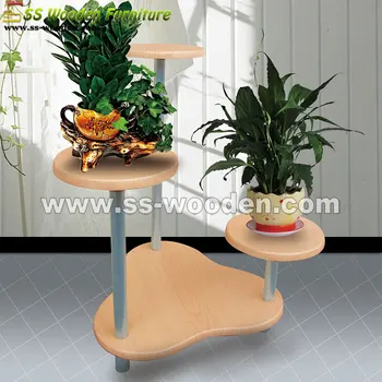 Home Decorative Beech Indoor Plant Pot Stand Fs 4343725 Wooden Stands Multi Product On Alibaba