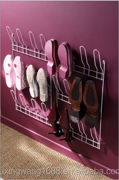 Hang Storage Closet Home Door Hanger 18 Pair Wire Shoe Rack Organizer Wall Mount Buy Menggantung Penyimpanan Lemari Pintu Rumah Gantungan 18 Pair Kawat Rak Sepatu Organizer Dinding Mount Product On Alibaba Com