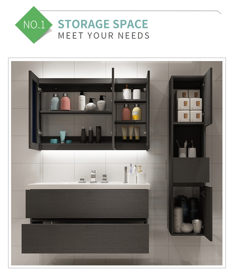 2018 North Europe Modern Ply Wood Bathroom Vanity,Bathroom