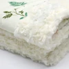 China Cheap Price Rose Design Minky Cuddle Faux Fur Blanket for Baby
