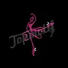 Wholesale Dance Lady Rhinestone Transfer Templates Strass Design
