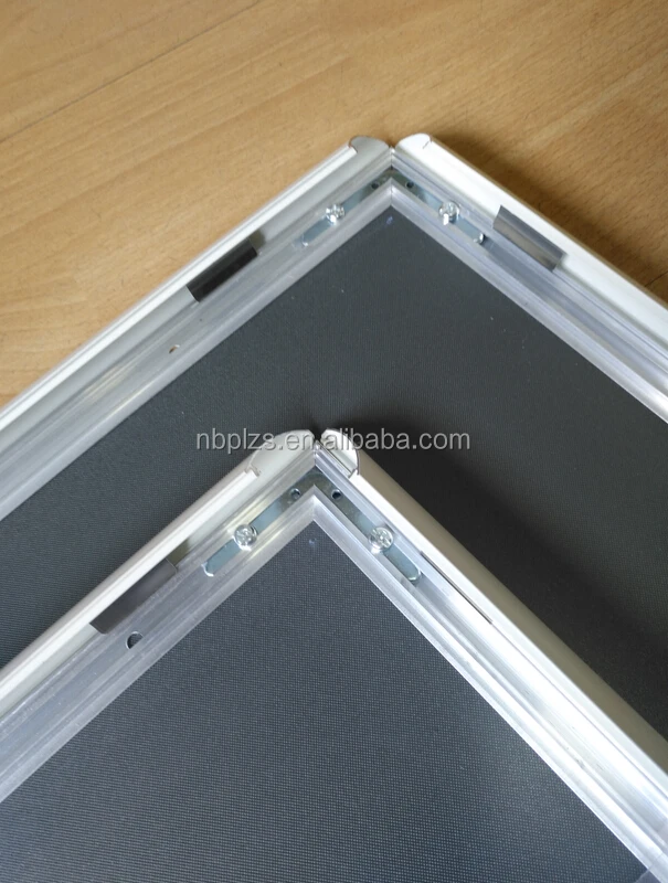 Aluminum Profile White Powder Coated Snap Lock Frame A0/a1/a2/a3/a4