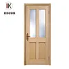 4 Panel Oak 2 Light Glazed Hardwood Internal Doors