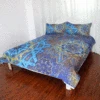 High Quality Map Bedding Set Mandala Flowers Colorful Boho Floral Home Textiles Good Vibe Bedclothes 3Pcs Duvet Cover Set