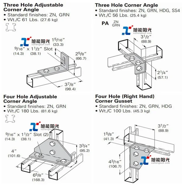China Manufacture Hardware Shelf Brackets Furniture Bed Bracket