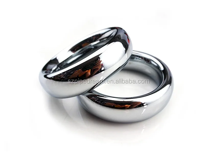 45mm Stainless Steel Penis Ring Scrotum Stretcher Cock Ring Ball