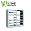 2015 Cheap factory low price modern style wooden bookcases/book shelves for library book store