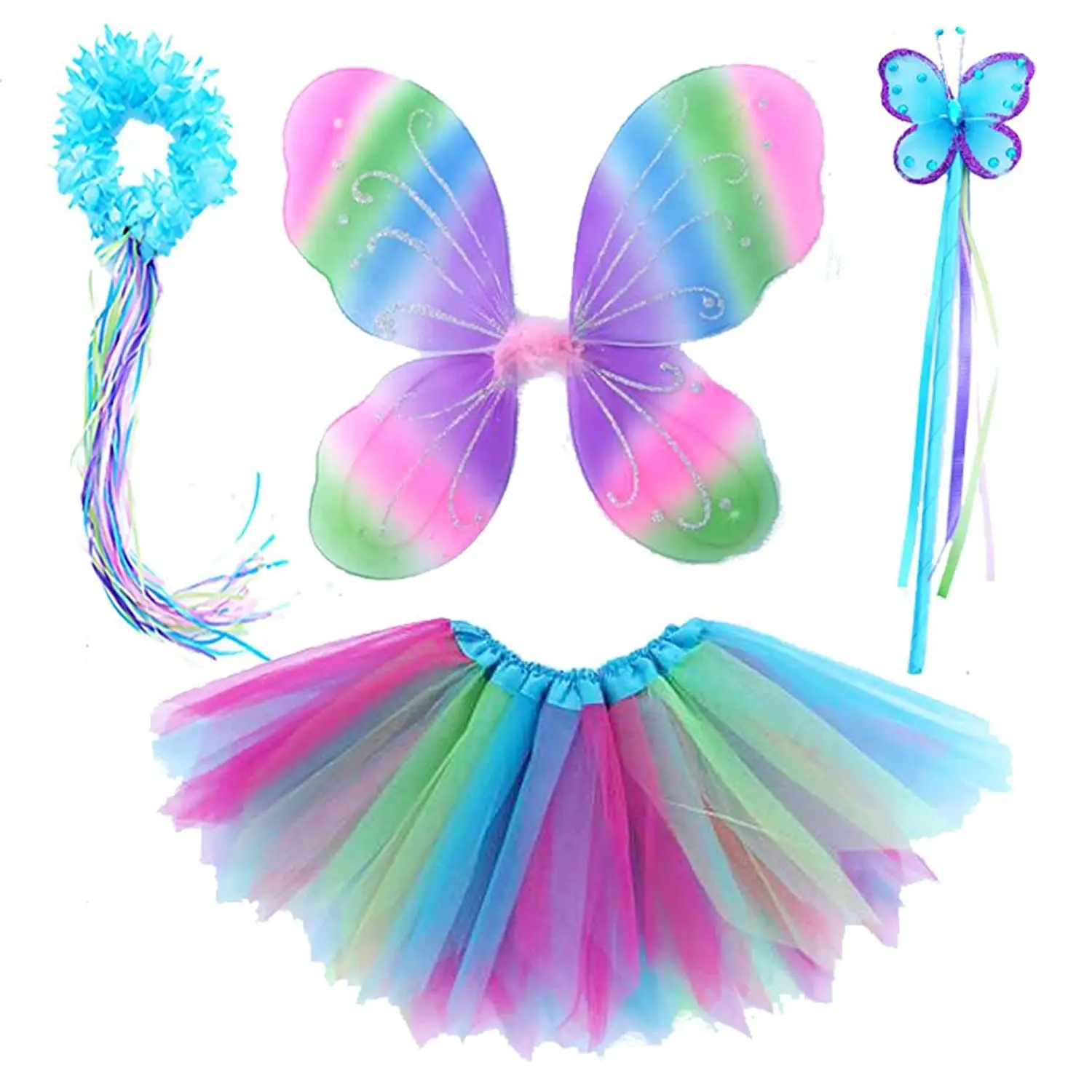 Lilly and the Bee Novelties Magical Unicorn Sparkling Fairy Princess Set