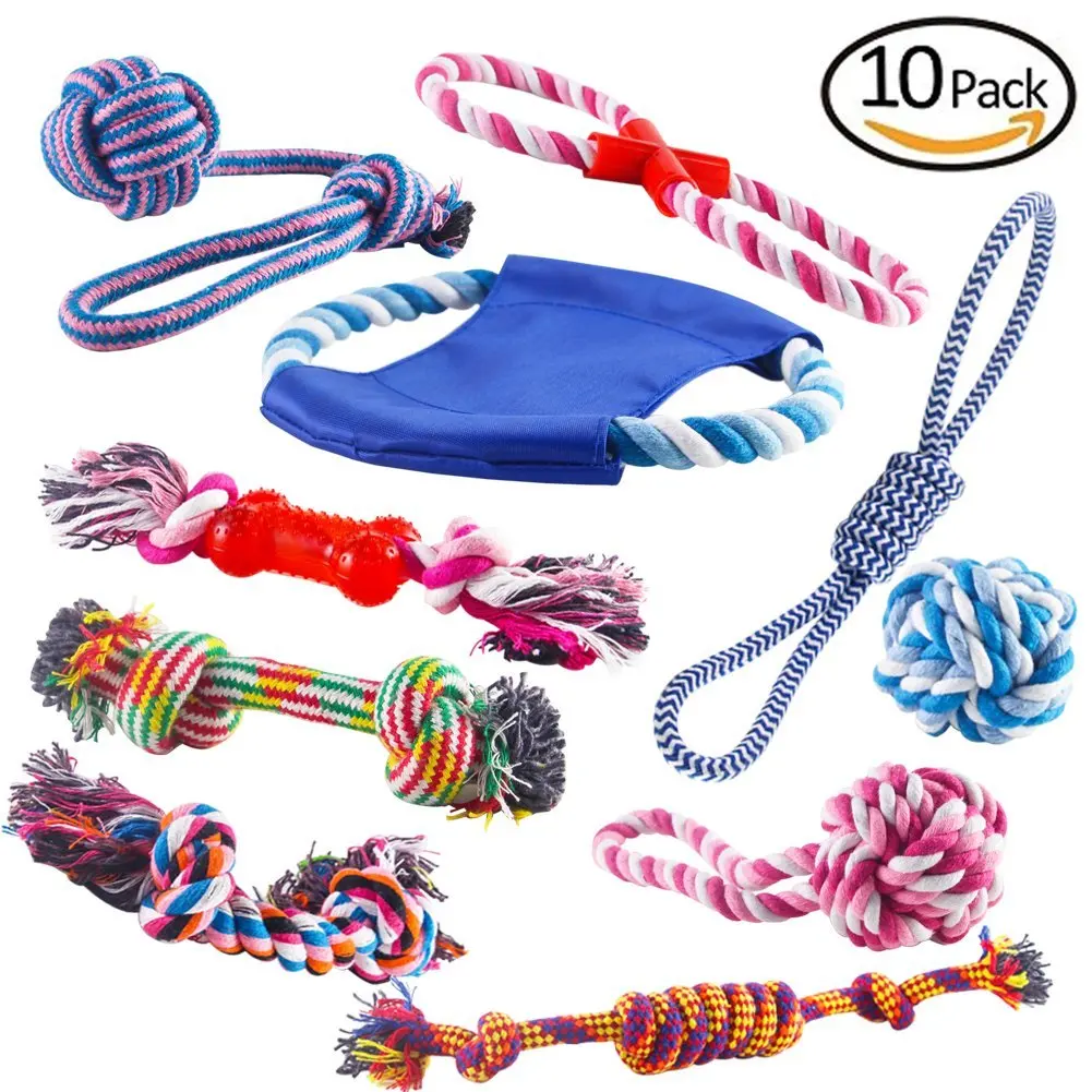 Fashion 10 Pack Dog Toy Play Sets For Pet 2020 Various Low Moq Cheap