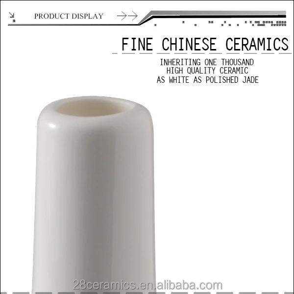Bone china restaurant table wholesale flower vase