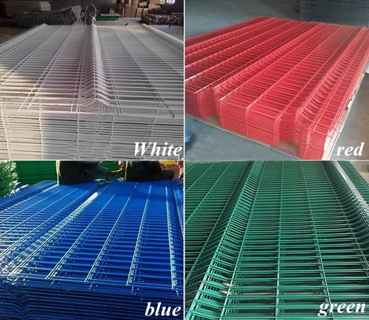 3D Mesh Fence Panels used Nylofor 3D fence with powder painted smooth surface 2030mm x 2500mm