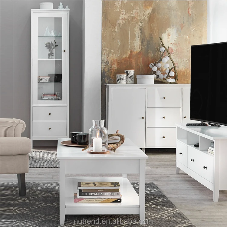 White Sideboard Buffet Table With Storage Dining Room Furniture Buy Bufet Putih Bufet Bufet Meja Prasmanan Product On Alibaba Com