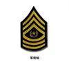 US ARMY COMMAND SERGEANT MAJOR Rank Chevron Stripes of Patch with loop hook backing Tactical Patches Badge