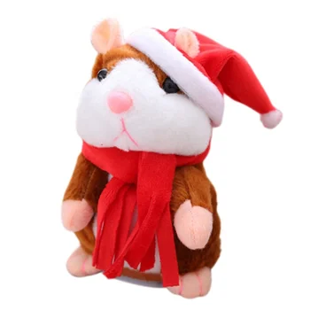 talking christmas hamster