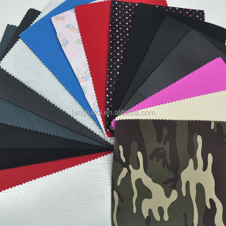 wholesale neoprene sheet custom color and printed neoprene fabric