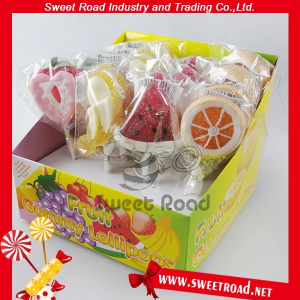Fruit Gummy Lollipop/jelly Pop Buy Fruit Gummy Lollipop,Fruit Gummy Jelly Pop,Fruit Pop
