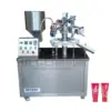 Micmachinery high efficiency semi automatic soft tube filling sealing machine plastic tube filling and sealing machine