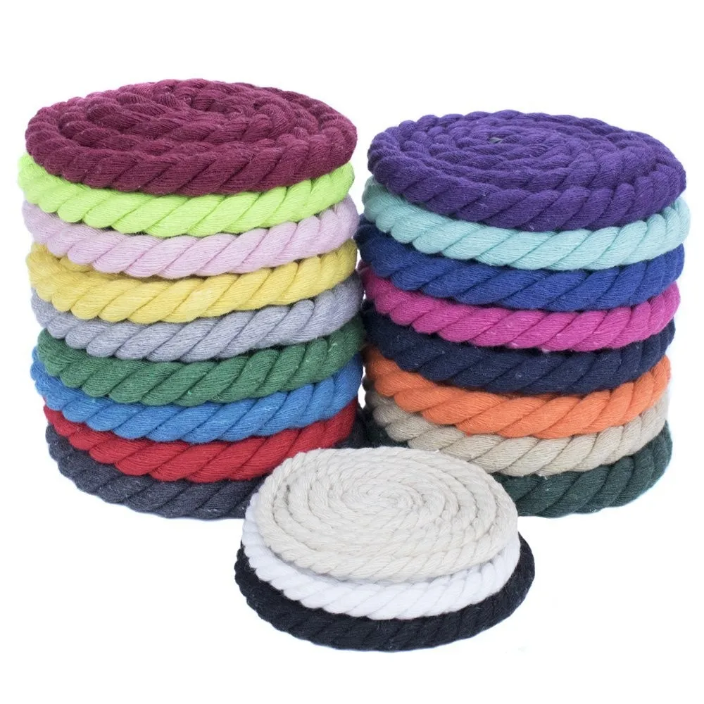 Cheap Thick Braided Colored Decorative Cotton Rope Buy Cheap Cotton