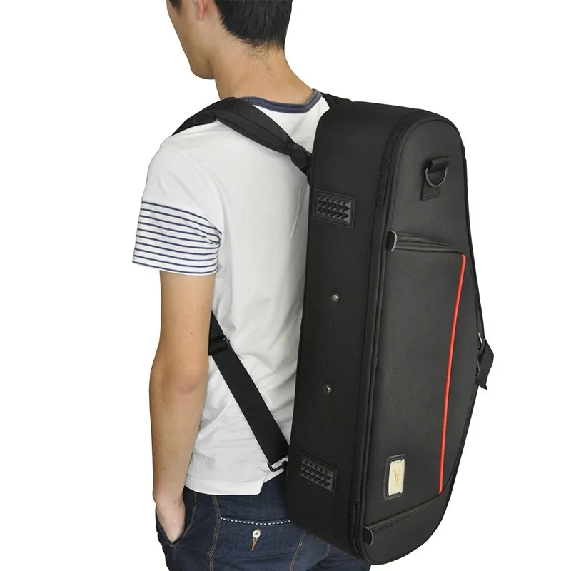 SIUKE Saxophone Bag Sax Case Backpack Thicken Padded Foam