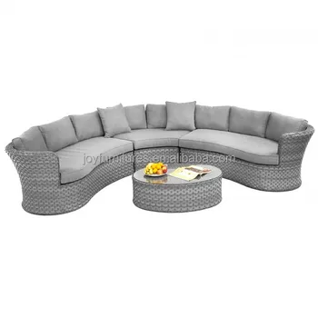 Rattan Furniture Sofa Set Victoria Rounded Corner Group Buy Outdoor Rattan Furniture Rattan Furniture Daybed Outdoor Furniture Daybed Product On