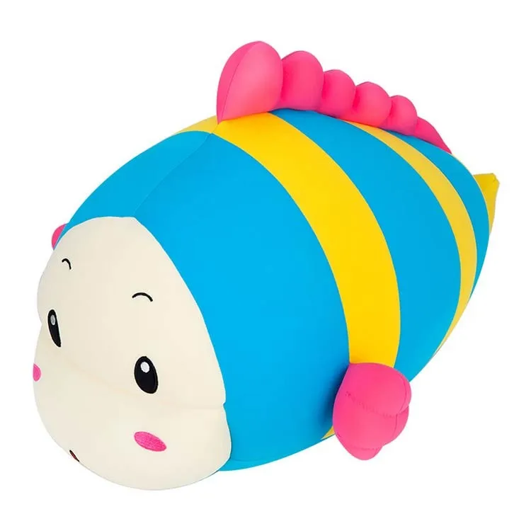 Soft Plush Lycra Spandex Sea Fish Toy Stuffed Microbeads Sea Animal Nap