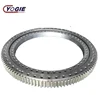 RKS.162.16.1534 external/internal gear single row crossed cylindrical roller slewing ring bearing