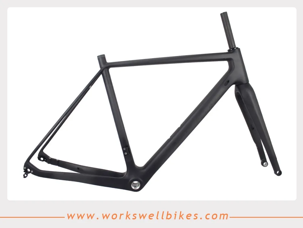 Best High quality taiwan Cyclocross Frames Gravel Bicycle Frame Disc brake version Free Shipping 2