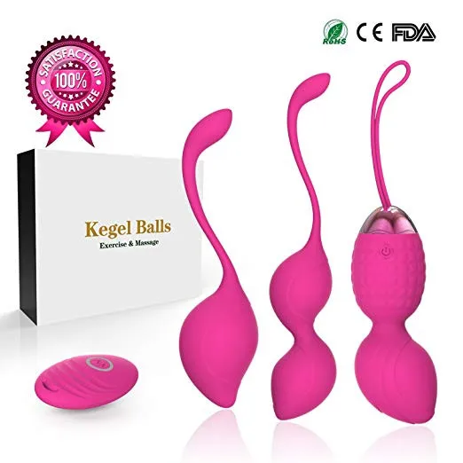 Kegel Balls Exercise Kit for Women Uluvit Ben Wa Balls 