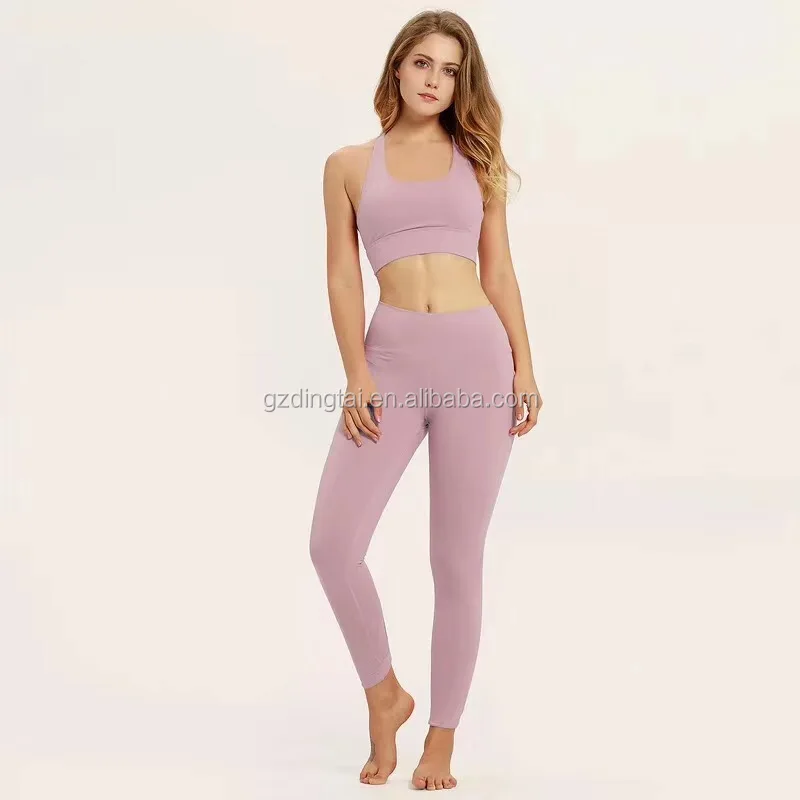 Yoga Pants Women Fitness Ladies Fashion Gym Clothing Set Girls