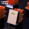 LANBOO 16A250VAC DPDT high quality aluminum panel waterproof rocker switch
