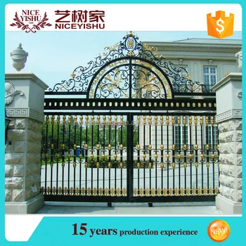 Beautiful Iron Gate And Fence,Italian Style Wrought Iron Gates,Modern ...