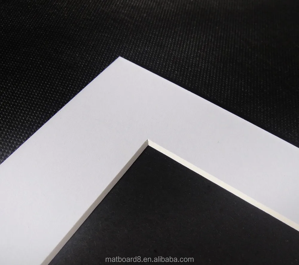 Frame Type Bevel Cutting 45 Degree Matboard For Picture Photo