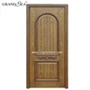 Economic price aluminum flush flat teak wood main door designs simple design