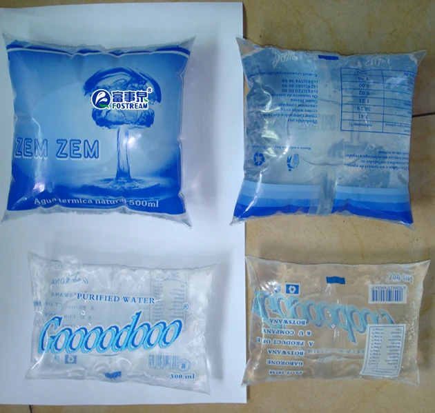 Factory Price Automatic Plastic Pouch Drinking Pure Water Sachet Packing Machine