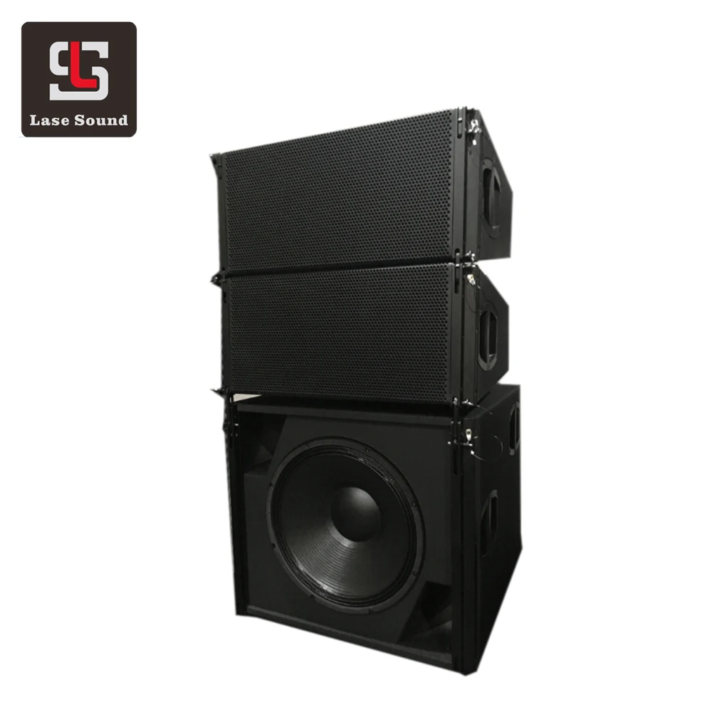 V8 Line Array System Dual 10'' 3 Way Passive Big Powered Array Line