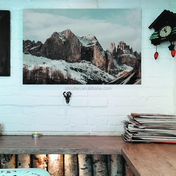Interior Decor Salju Gunung Sekitarnya Katak Ecofriendly Pencetakan Buy Terkenal Lukisan Alam Mudah Alam Lukisan Pemandangan Alam Lukisan Product On