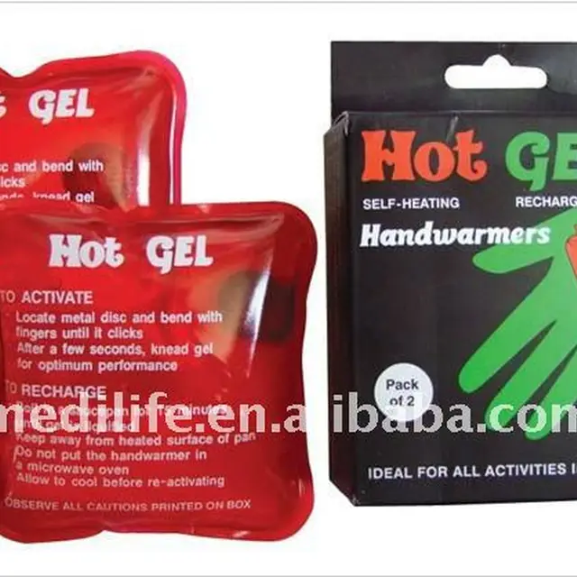 Hot Heat Pack & Hand Warmers Hot Gel Pack Reusable Hand Warmer