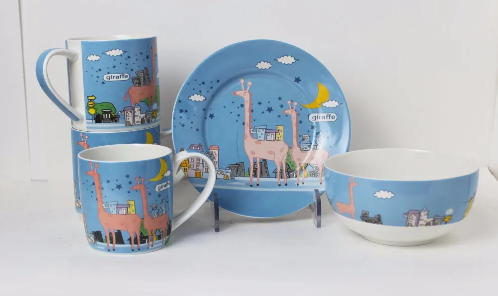 Bulk Lovely Mug Ceramic Dinnerware Set For Kids Hunan Buy Dinner Set