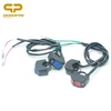 Universal Refit Motorcycle Handgrip Switch Light Waterproof 2 Line Switch OFF/ON Red/blue Electrical System Switch Button