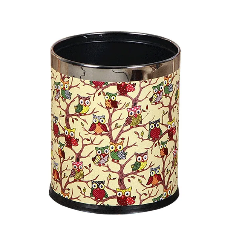 Custom Logo Trash Can Waste Container Stainless Steel Trash Can - Buy