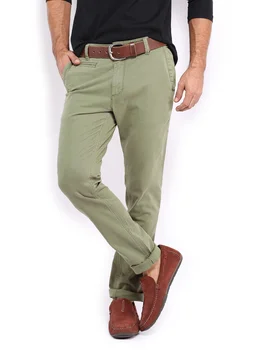 green chino pants