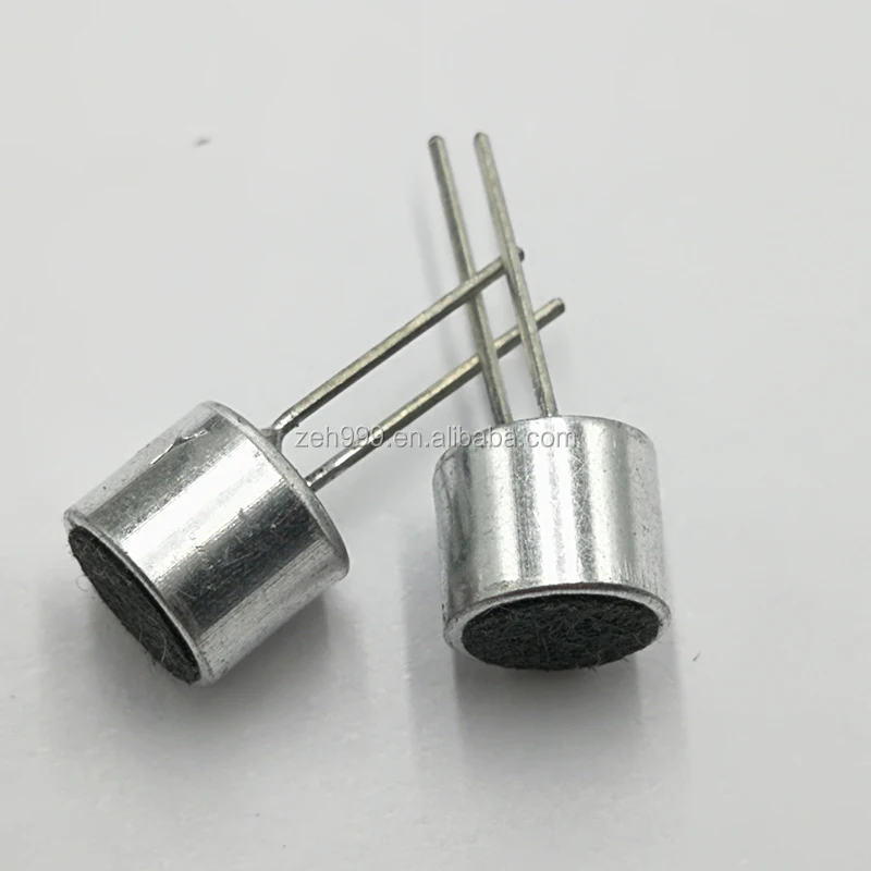 9.7mm*6.7mm High Sensitivity Noise Canceling Electret Condenser