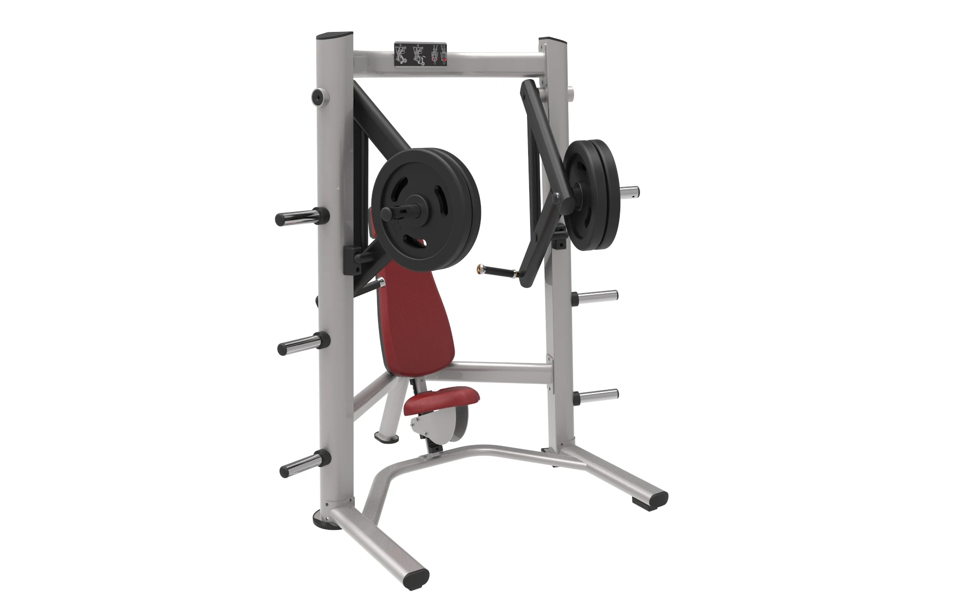 Gym Equipment Exercise Fitness Machine Decline Chest Press - Buy